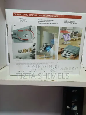 Laptop Stand With Electric Fan