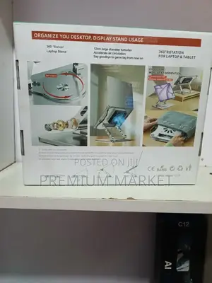 Laptop Stand With Electric Fan