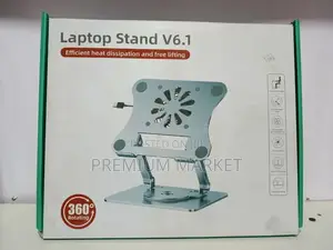 Laptop Stand With Electric Fan