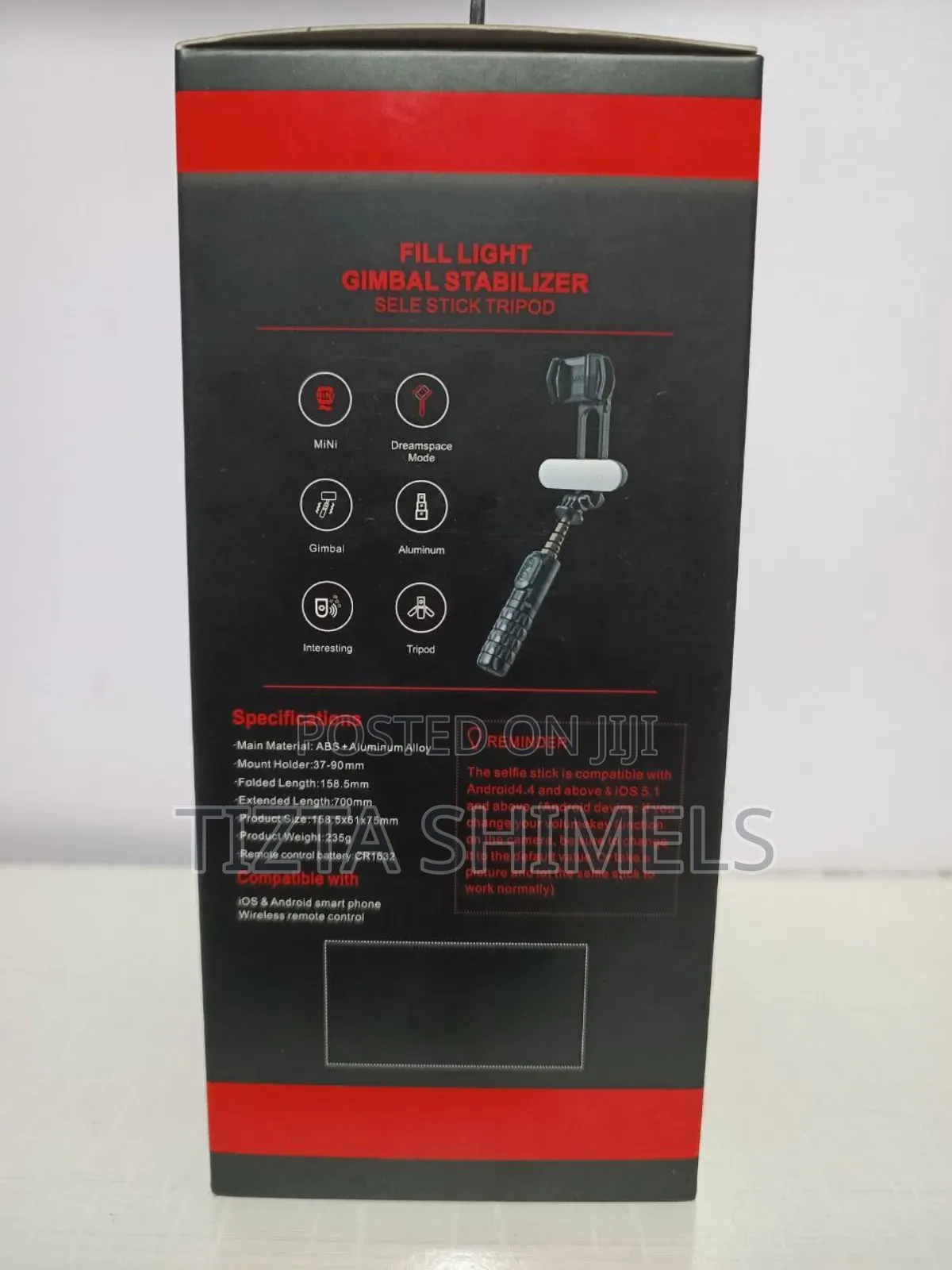 Q09 Gimbal Stabilizer – Selfie Stick Tripod With Fill Ligh