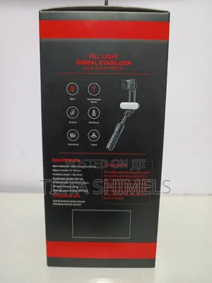 Q09 Gimbal Stabilizer – Selfie Stick Tripod With Fill Ligh