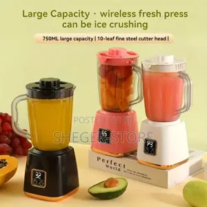 Photo - Portable Mini Juicer Blender (የጁስ መፍጫ)