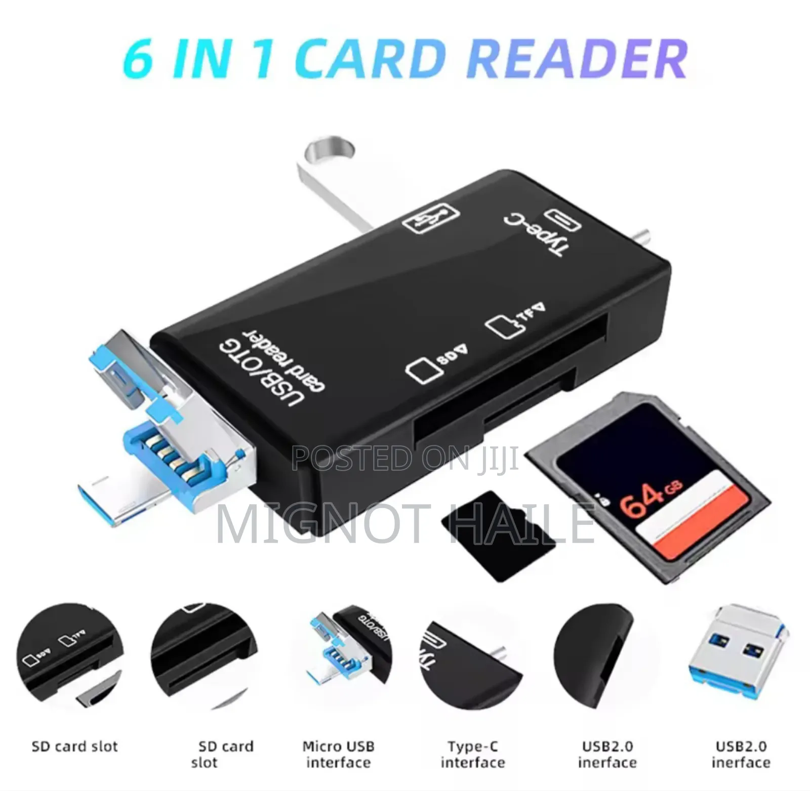 5-1 Card Reader Otg