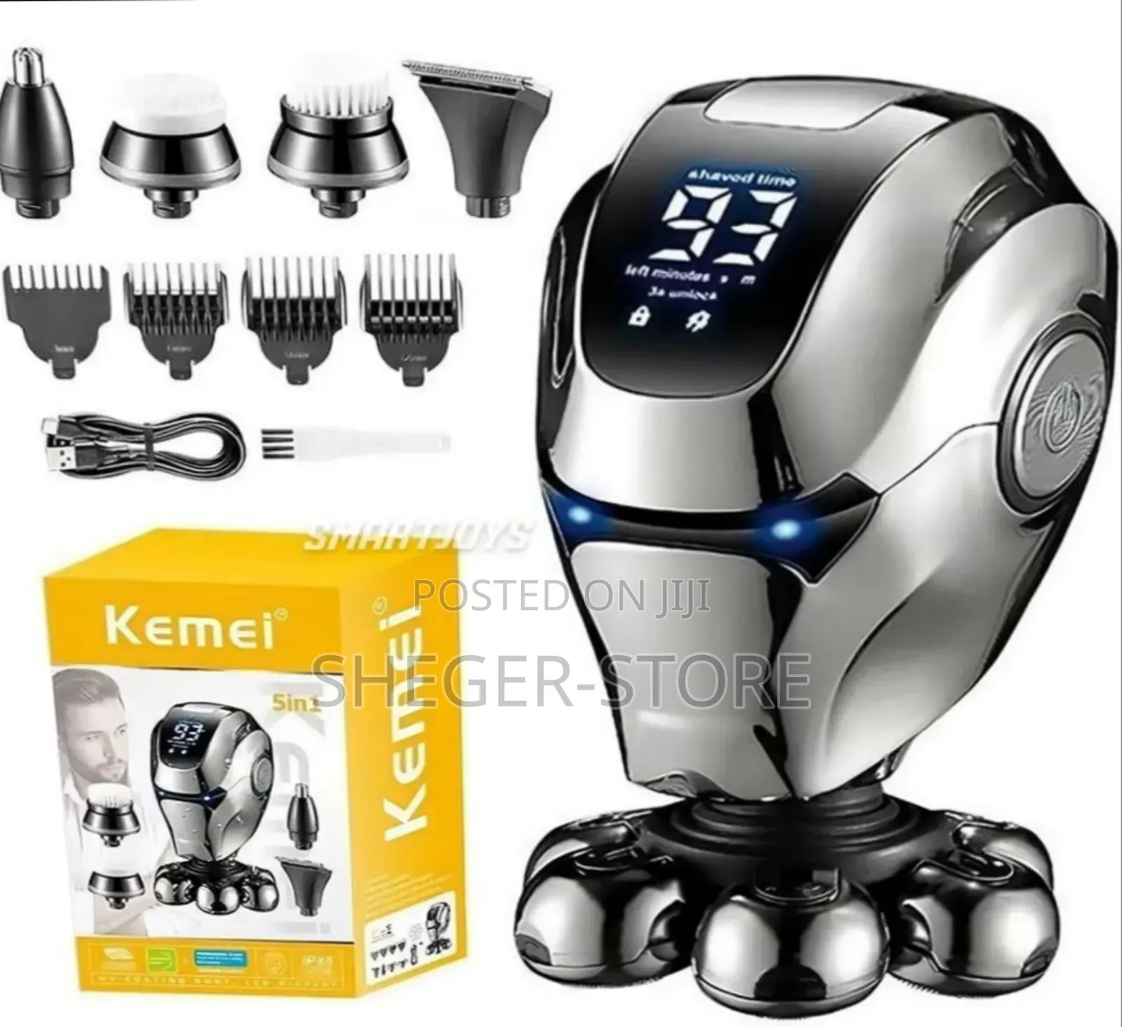 Kemie 5in1 Electric Shaver for Men