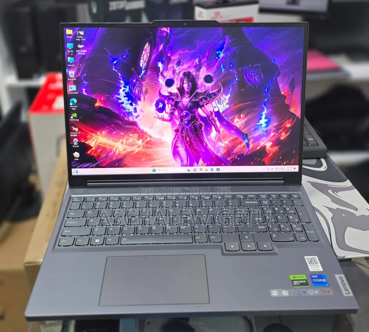 New Lenovo Legion Y7000P IRX9 Gaming Laptop 16GB Intel Core I7 SSD 1T