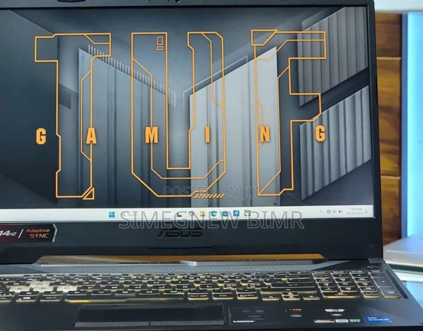 New Laptop Asus TUF Gaming A15 16GB Intel Core I5 SSD 512GB