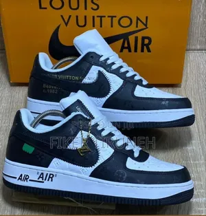Nike Air Force 1 Louis Vuitton Black