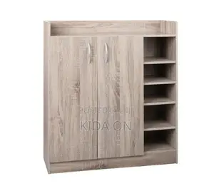 Photo - Shoe Cabinet or Shoe Rack With Doors