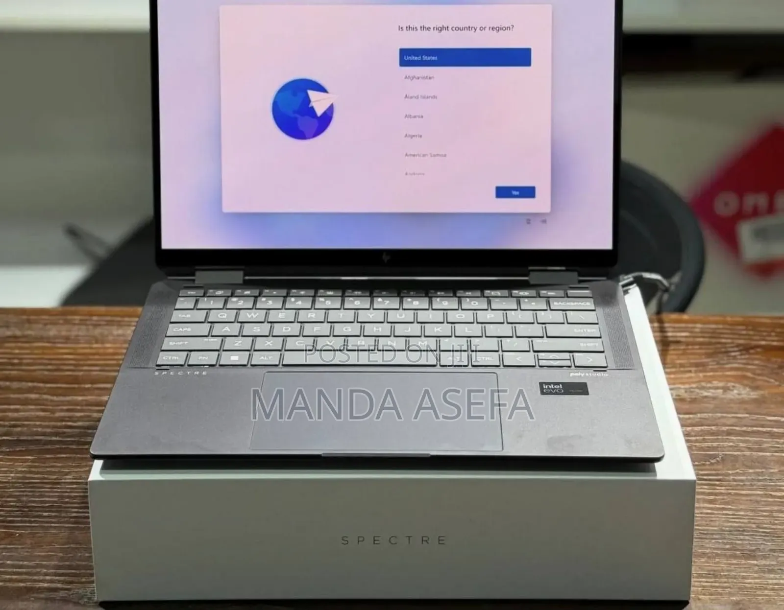 New Laptop HP Spectre 16GB Intel Core Ultra 7 SSD 1T