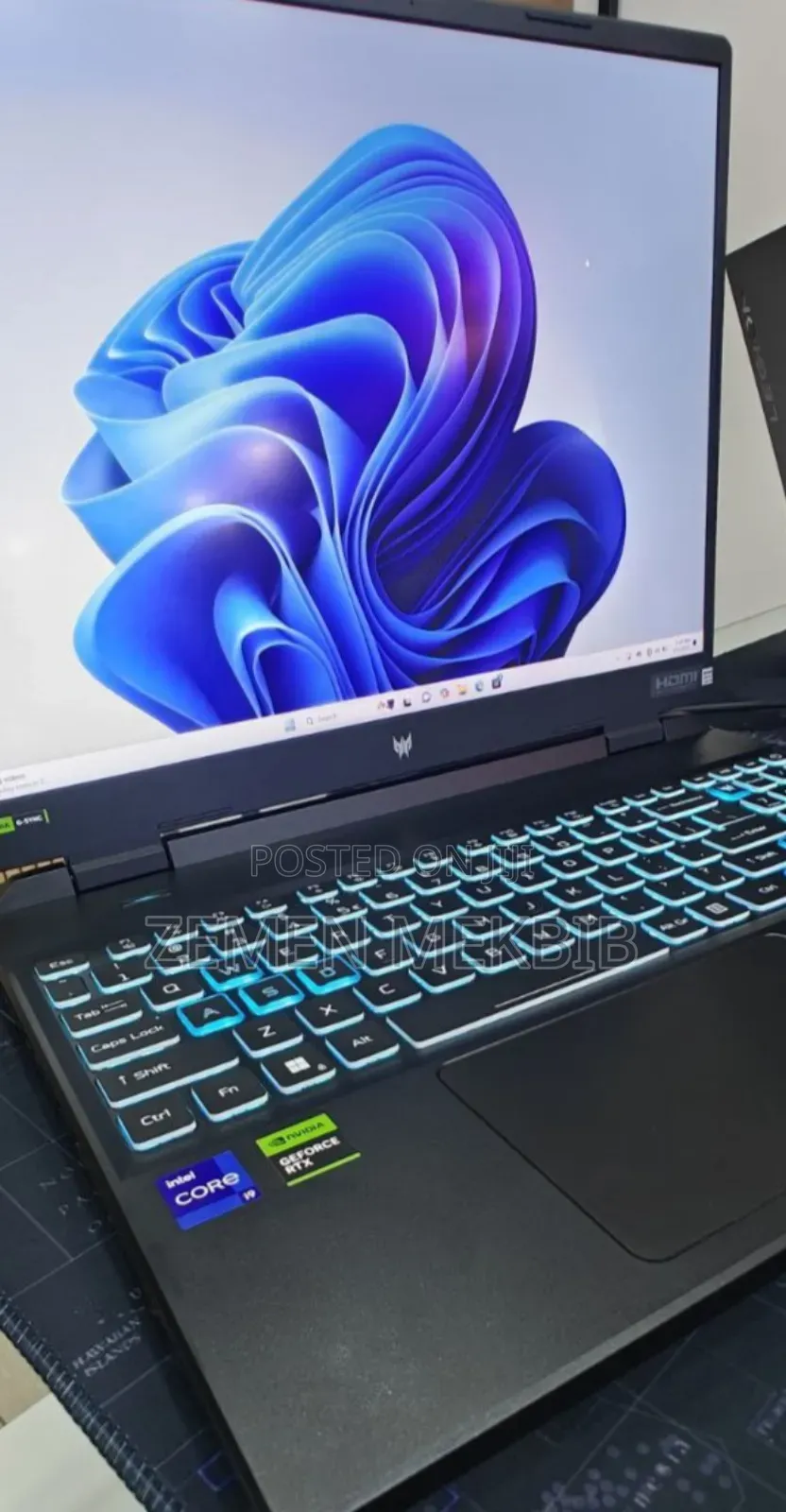 New Laptop Acer Predator Helios 300 16GB Intel Core I9 SSD 1T