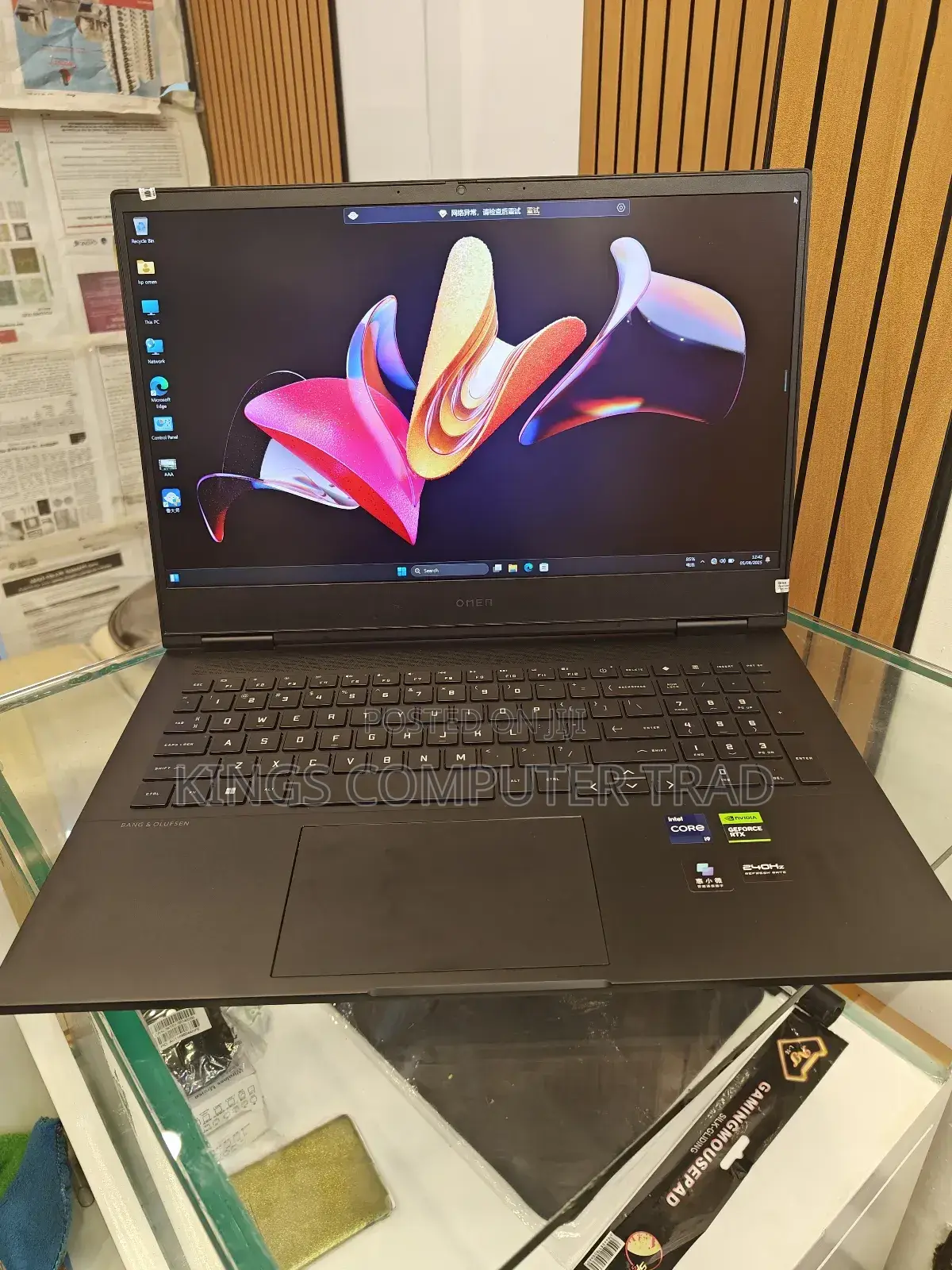New Laptop HP Omen 16 16GB Intel Core I9 SSD 1T