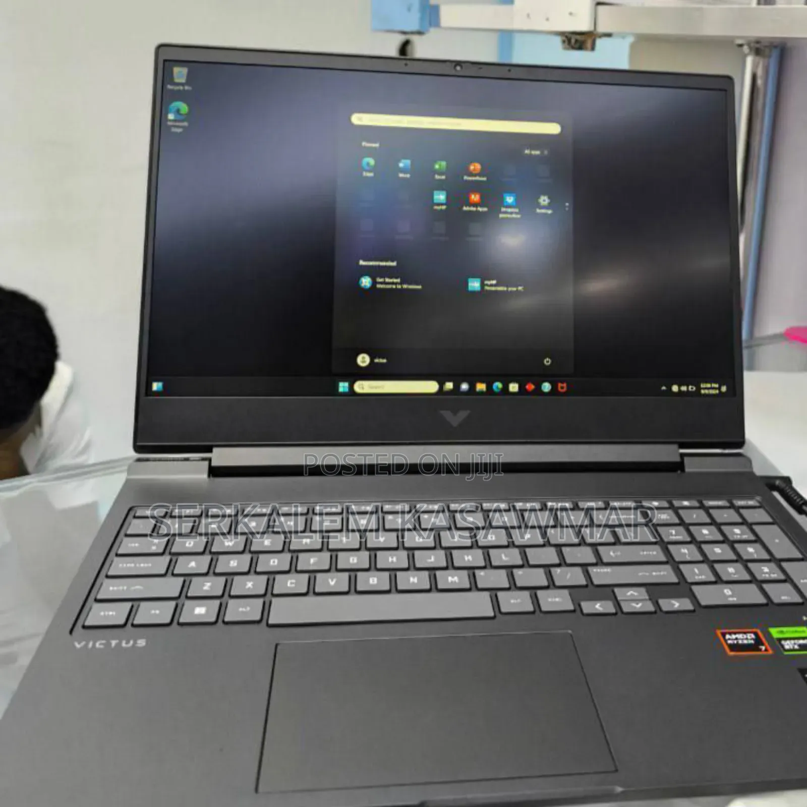 New Laptop HP Victus 16 16GB AMD Ryzen 7 SSD 512GB