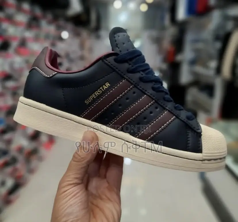 Adidas Superstar Originals ‘Dark Navy Blue/Red’ Men’S Shoes