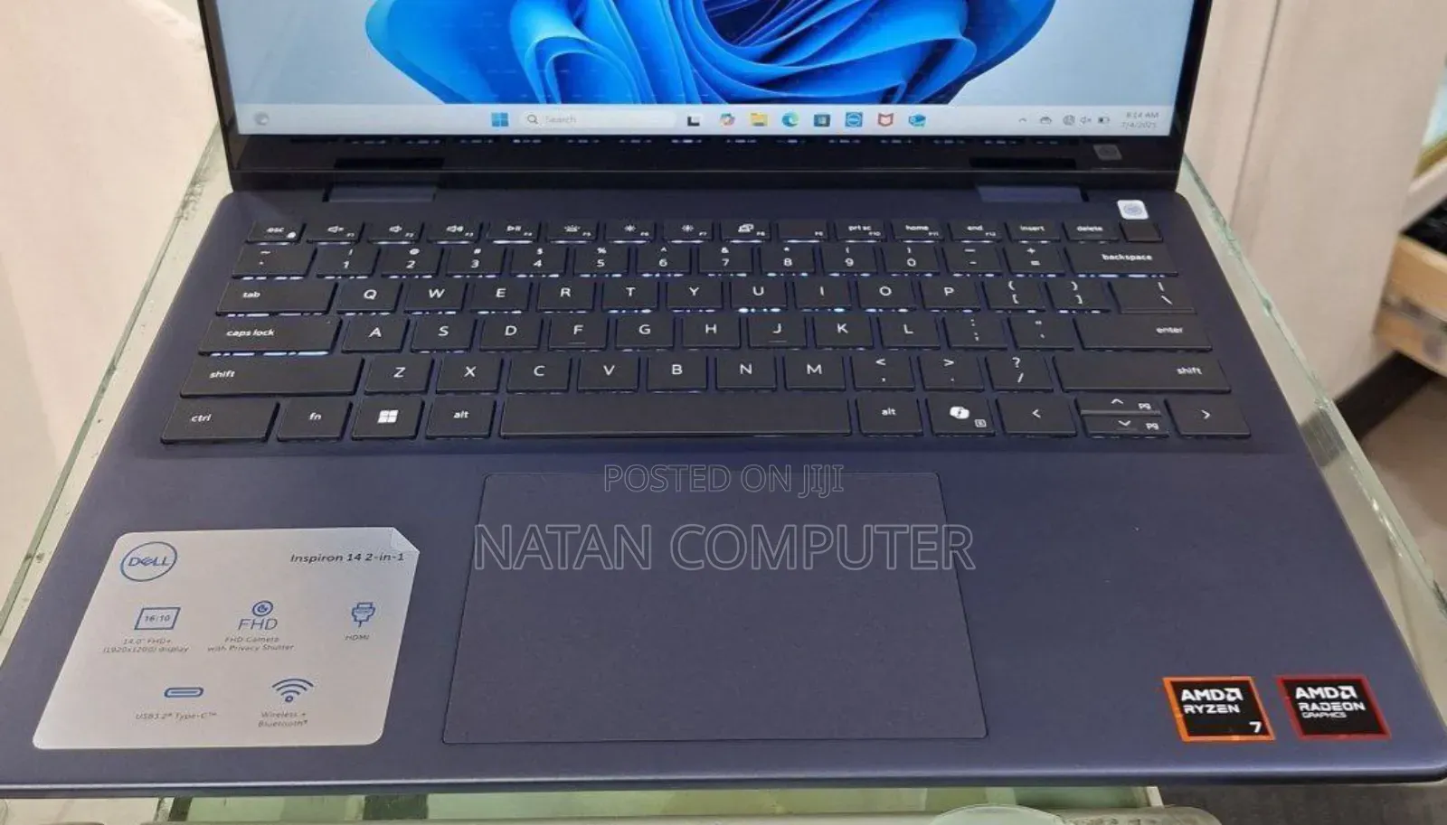 New Laptop Dell Inspiron 14 16GB AMD Ryzen 7 SSD 1T