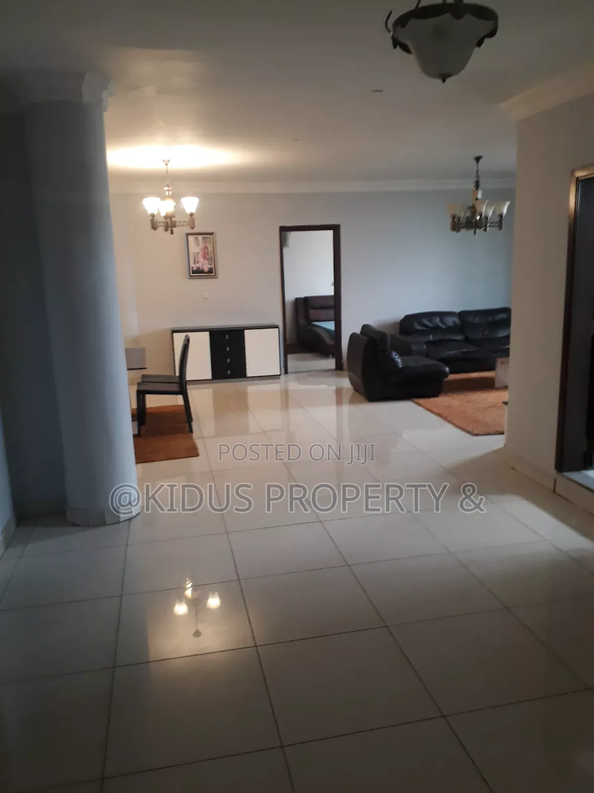 Furnished 1bdrm Apartment in German, Nifas Silk-Lafto for rent