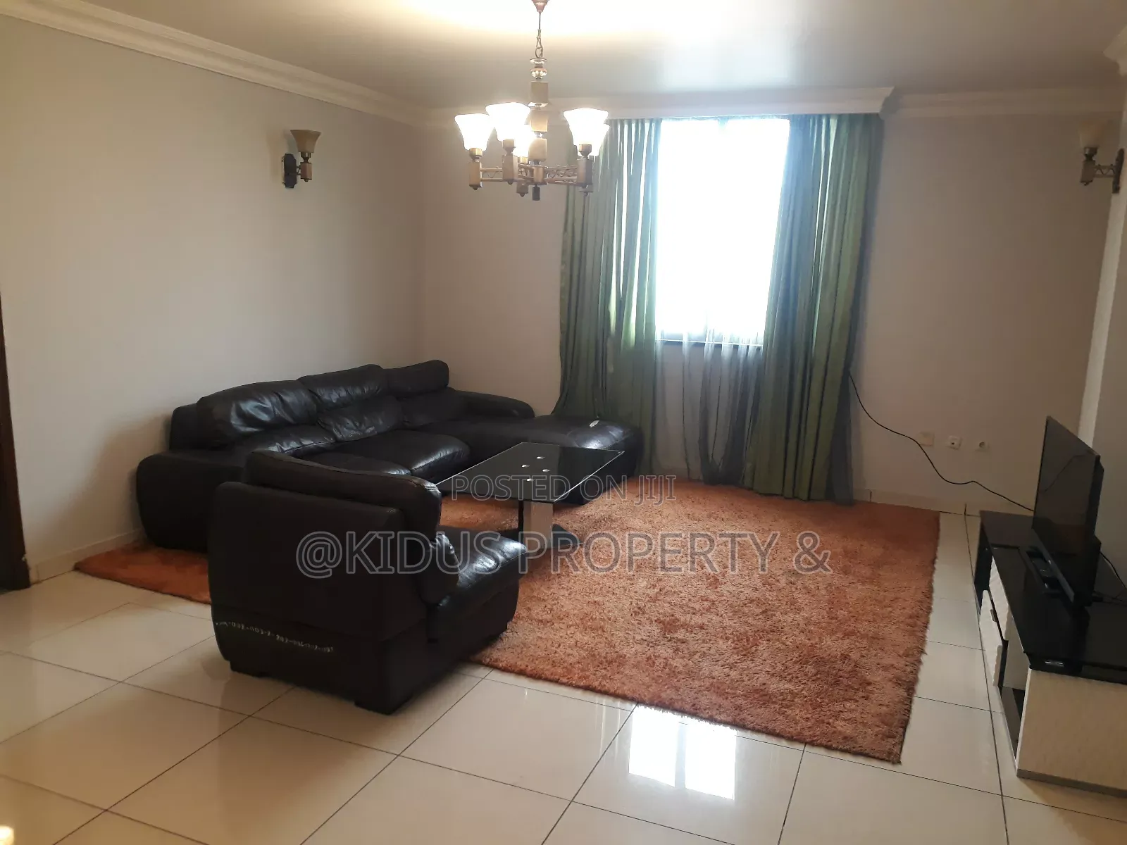 Furnished 1bdrm Apartment in German, Nifas Silk-Lafto for rent