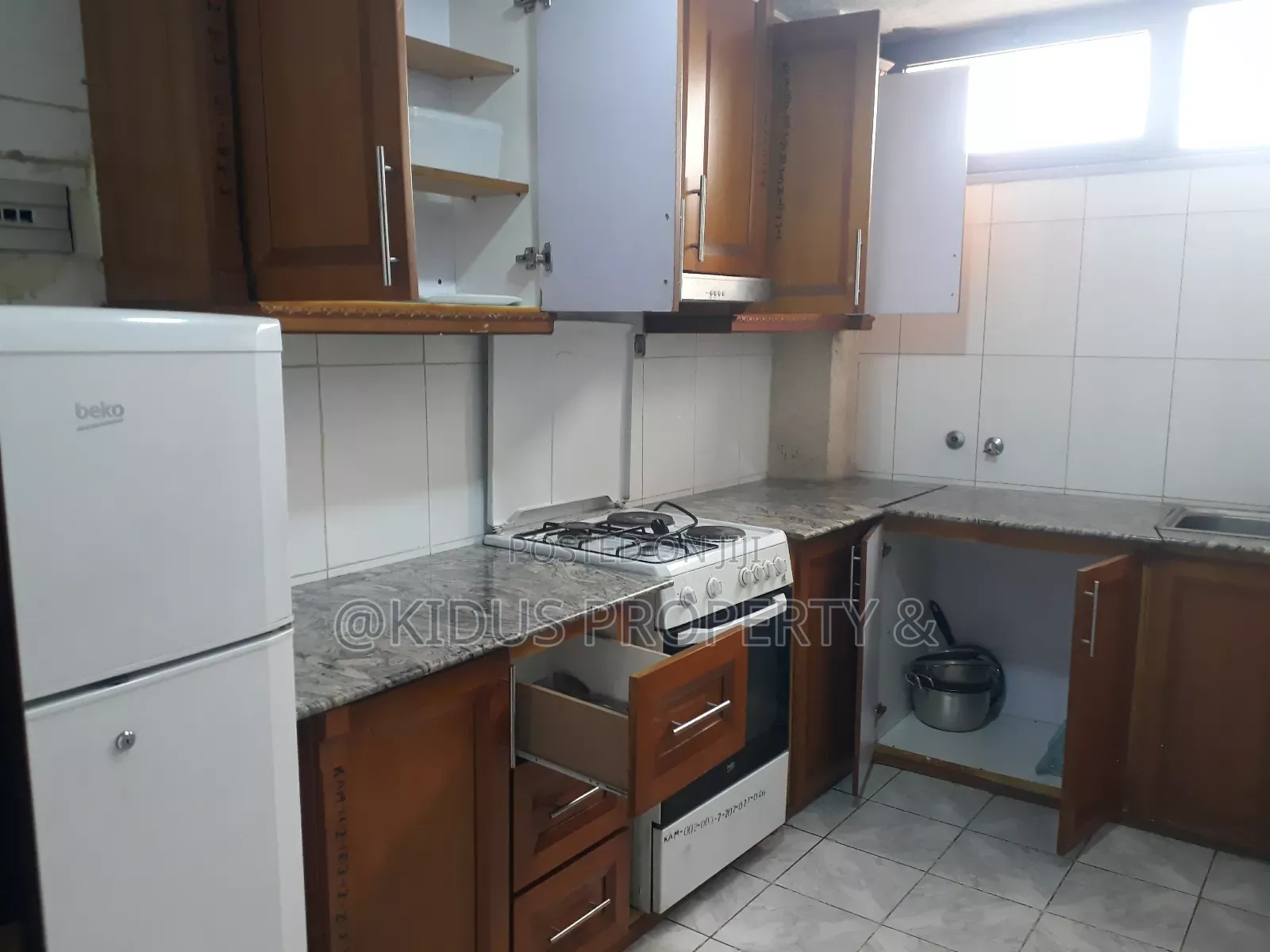 Furnished 1bdrm Apartment in German, Nifas Silk-Lafto for rent