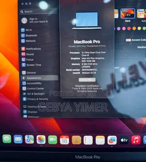 Photo - New Laptop Apple MacBook Pro 2017 8GB Intel Core i5 SSD 256GB