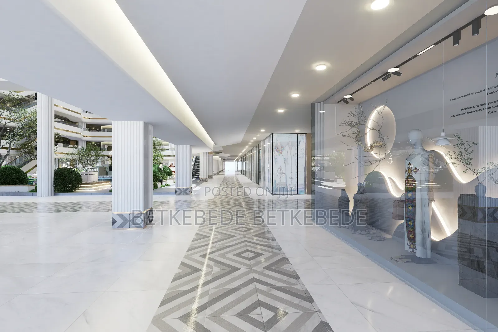 ዘመናዊ የንግድ ሱቅ ሽያጭ በመገናኛ ከወለድ ነፃ በሆነ የባንክ አማራጭ