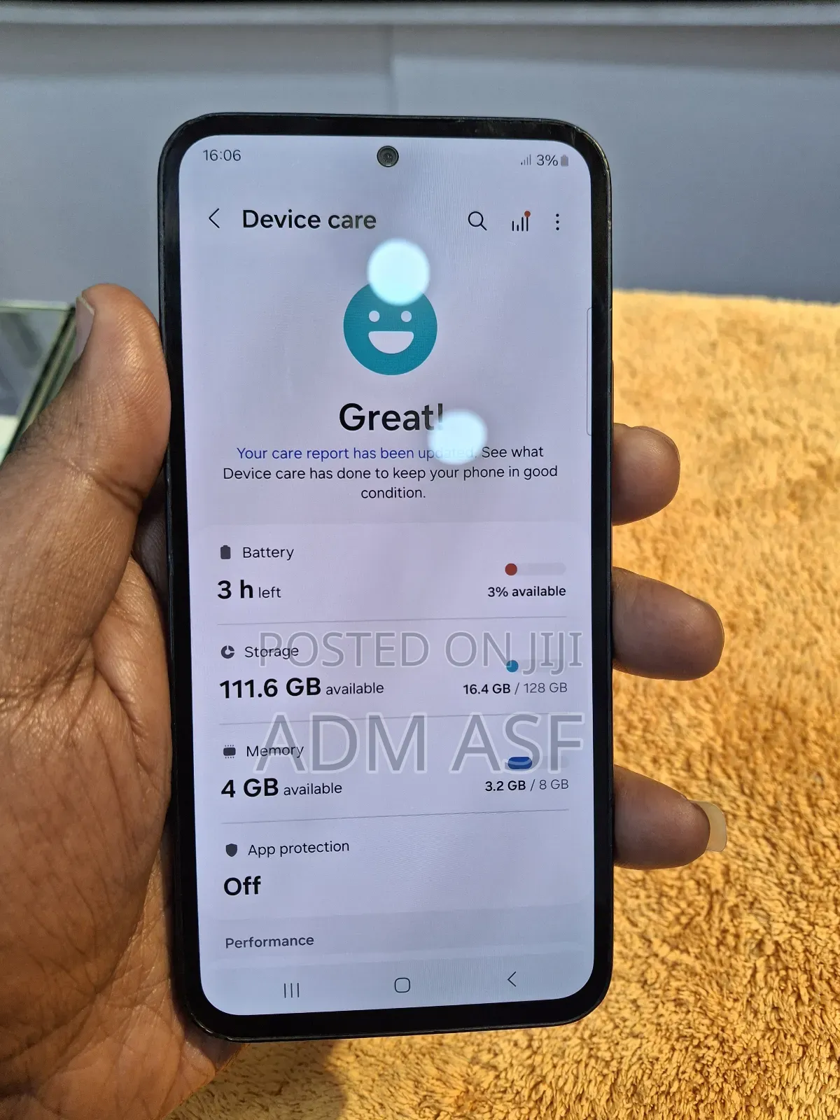 Samsung Galaxy A54 128 GB Gray