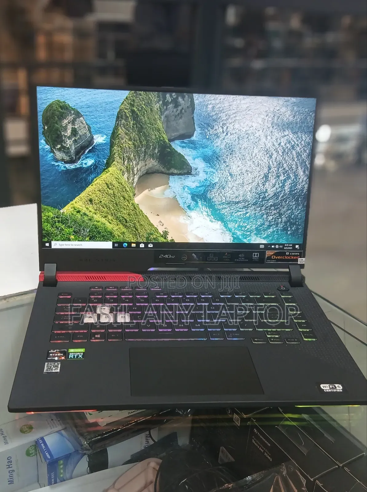 Fasil Computer New Laptop Asus ROG Strix G15 6GB AMD Ryzen 9 SSD 512GB in Bole ...