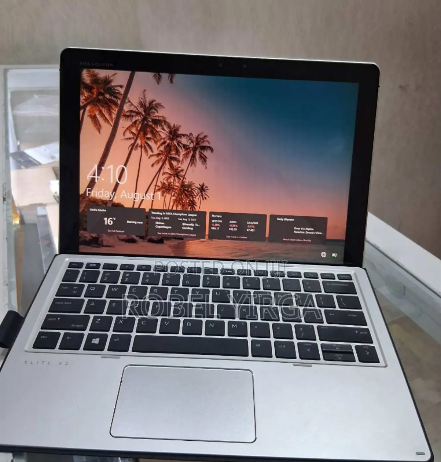 New Laptop HP Elite X2 1012 G2 8GB Intel Core I5 SSD 256GB