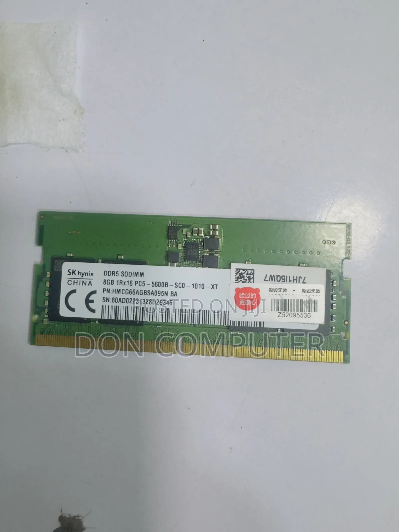 Crucial 8gb Ddr5-4800 Sodim