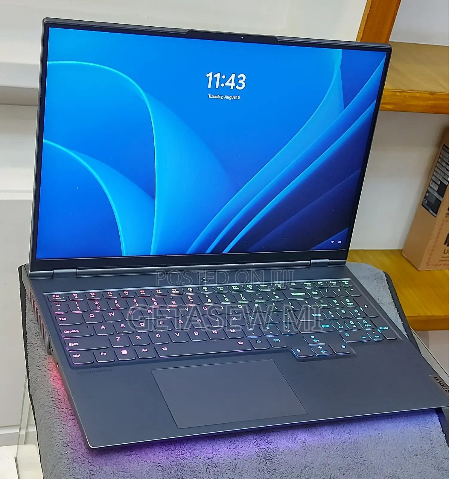 New Laptop Lenovo Legion 5 16GB AMD Ryzen 9 SSD 1T