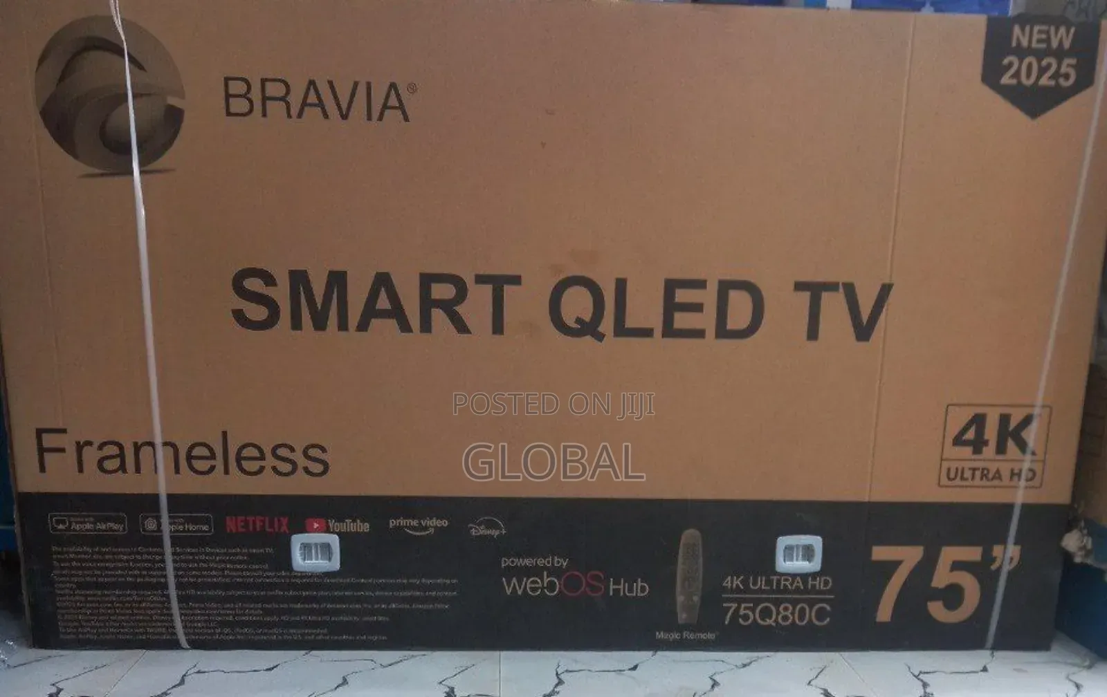 Bravia 75inch Smart Tv