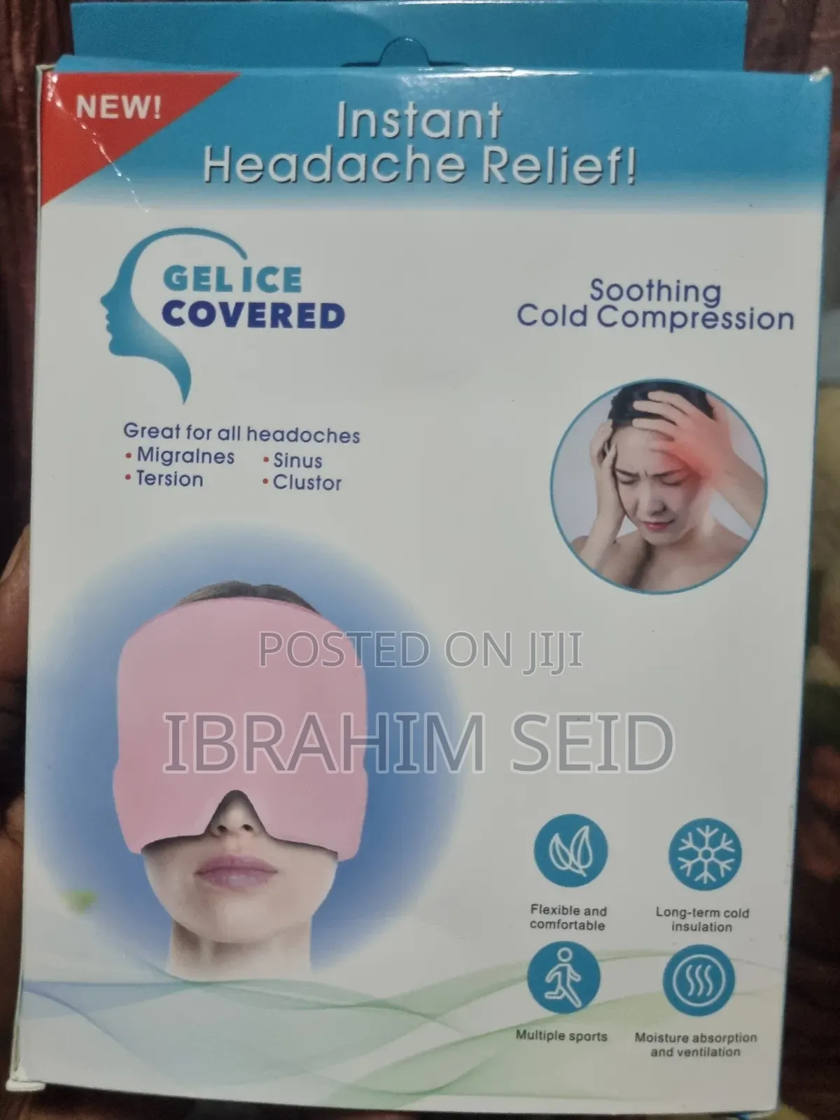 Migraine Headache Relief Gel Cap
