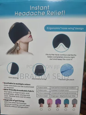 Migraine Headache Relief Gel Cap