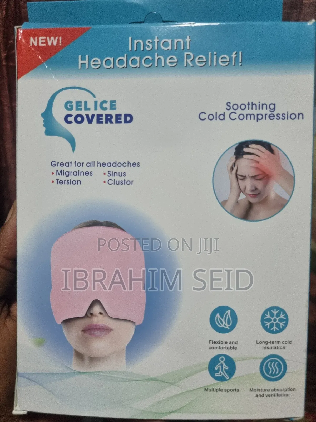 Migraine Headache Relief Gel Cap