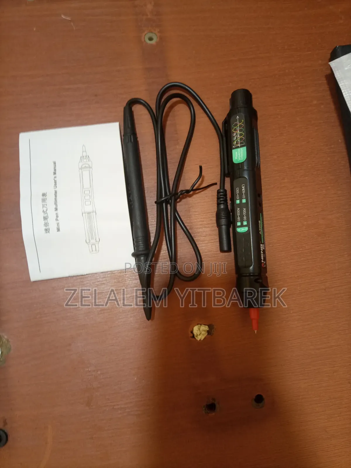 Aneng A3008 Digital Multimeter Pen Type