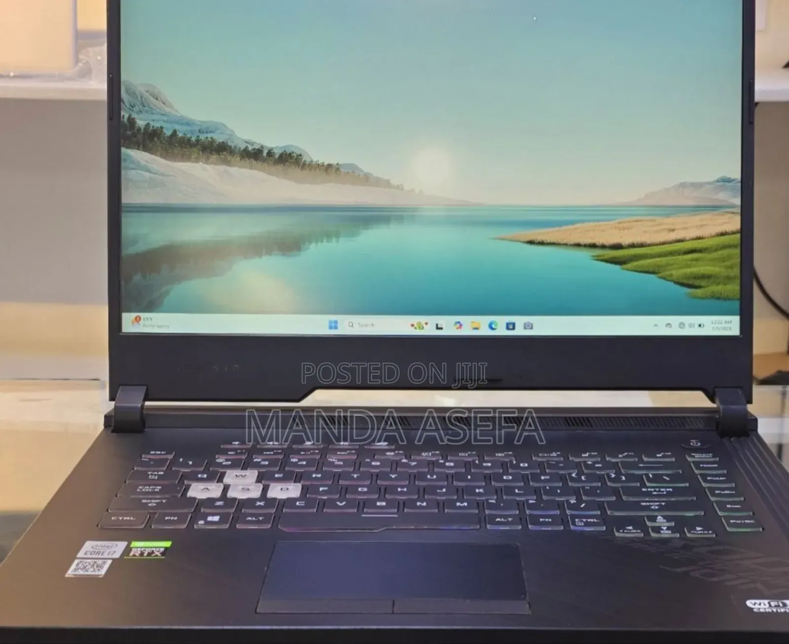 New Laptop Asus ROG Strix G15 16GB Intel Core i7 SSD 1T