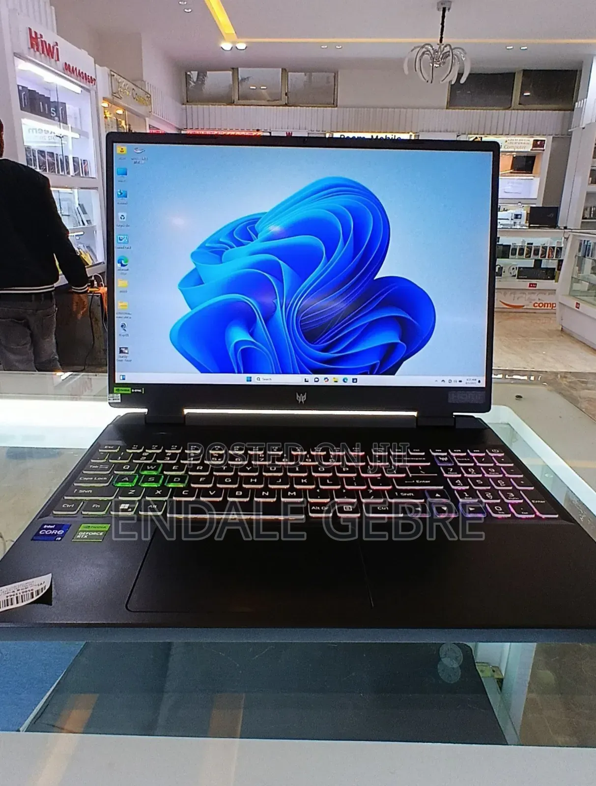 New Laptop Acer Predator Helios 300 16GB Intel Core I9 SSD 512GB