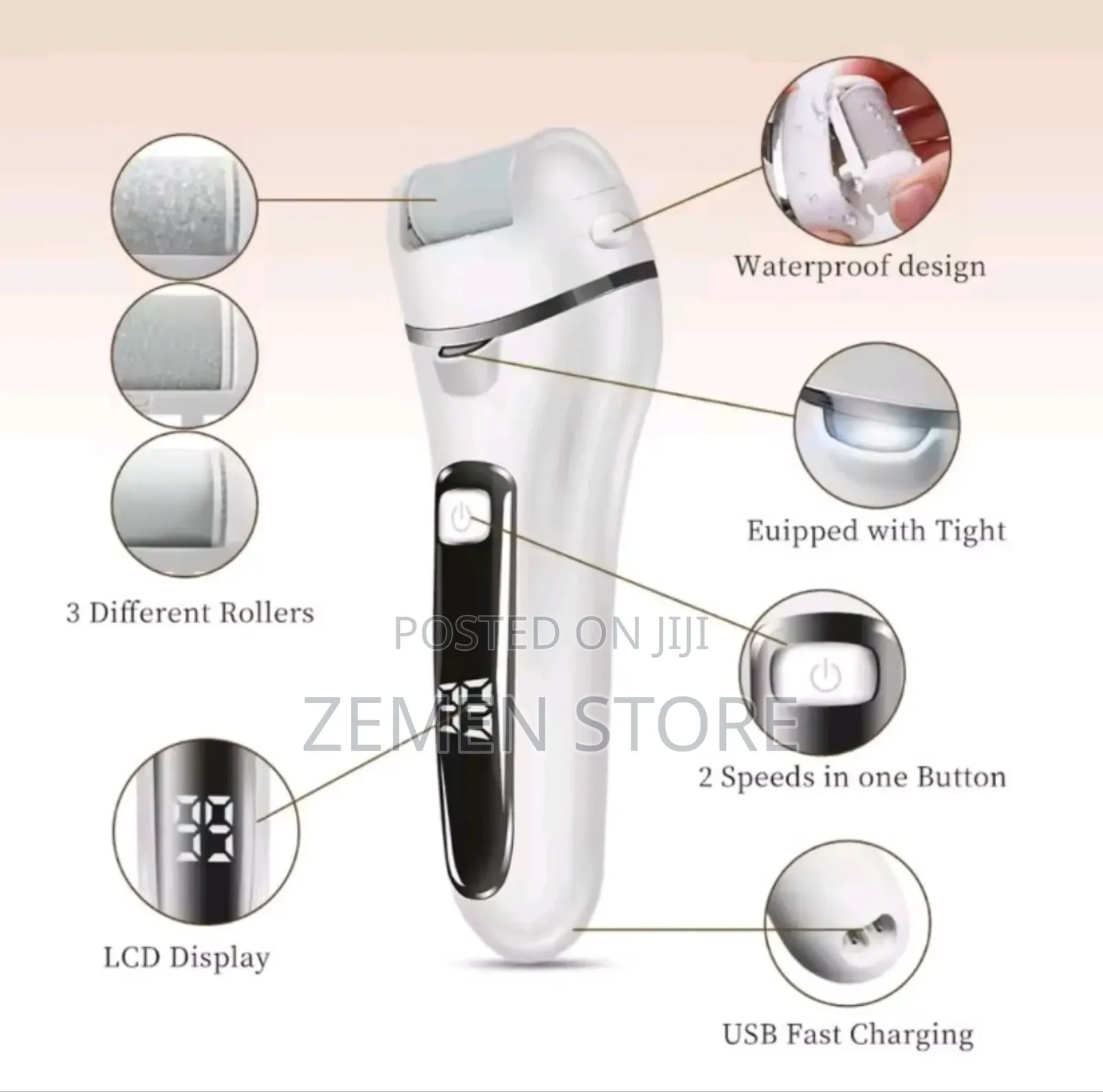 Rechargeable Foot Callus Remover