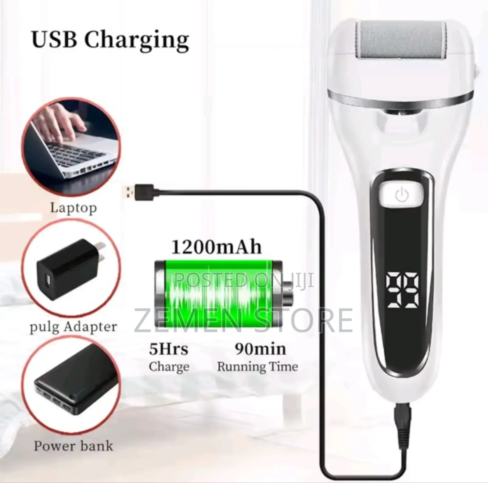 Rechargeable Foot Callus Remover