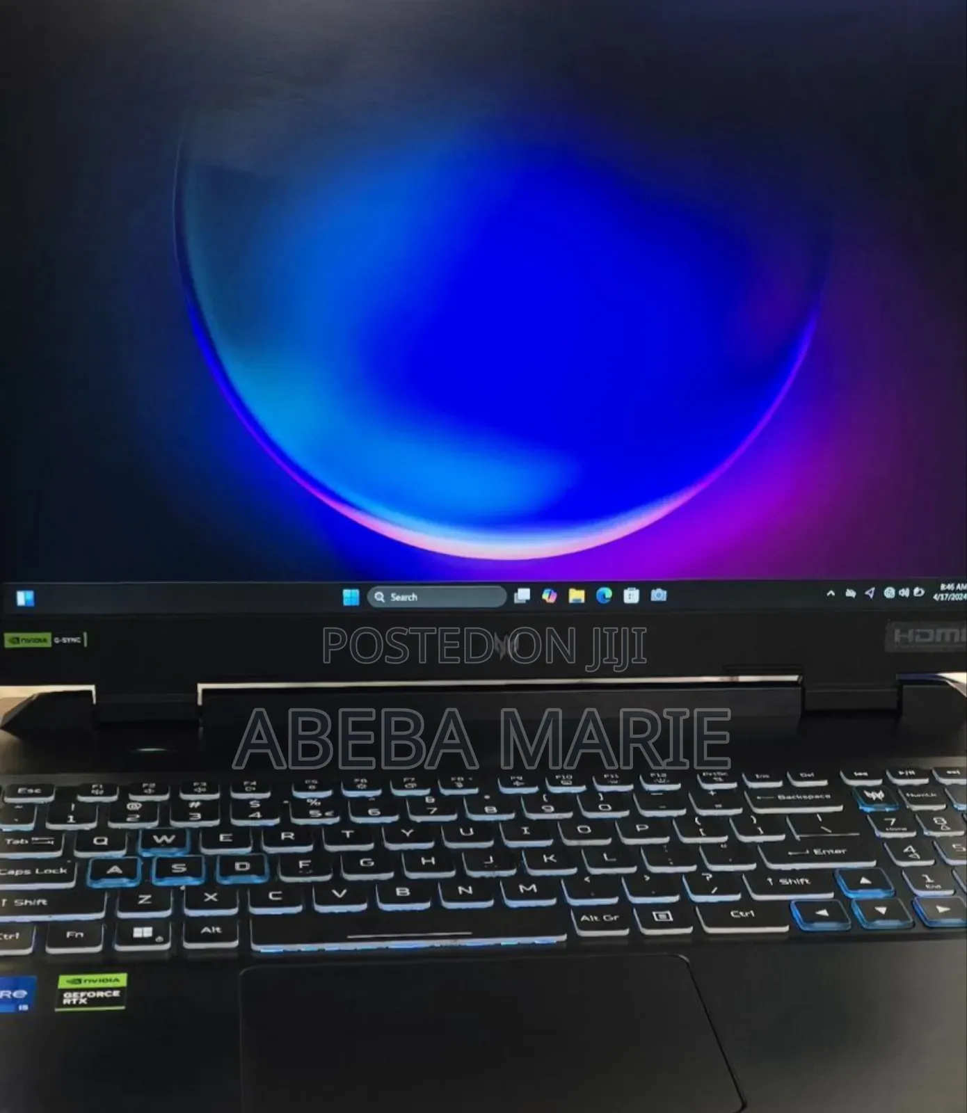 New Laptop Acer Predator Helios 300 16GB Intel Core I5 SSD 1T