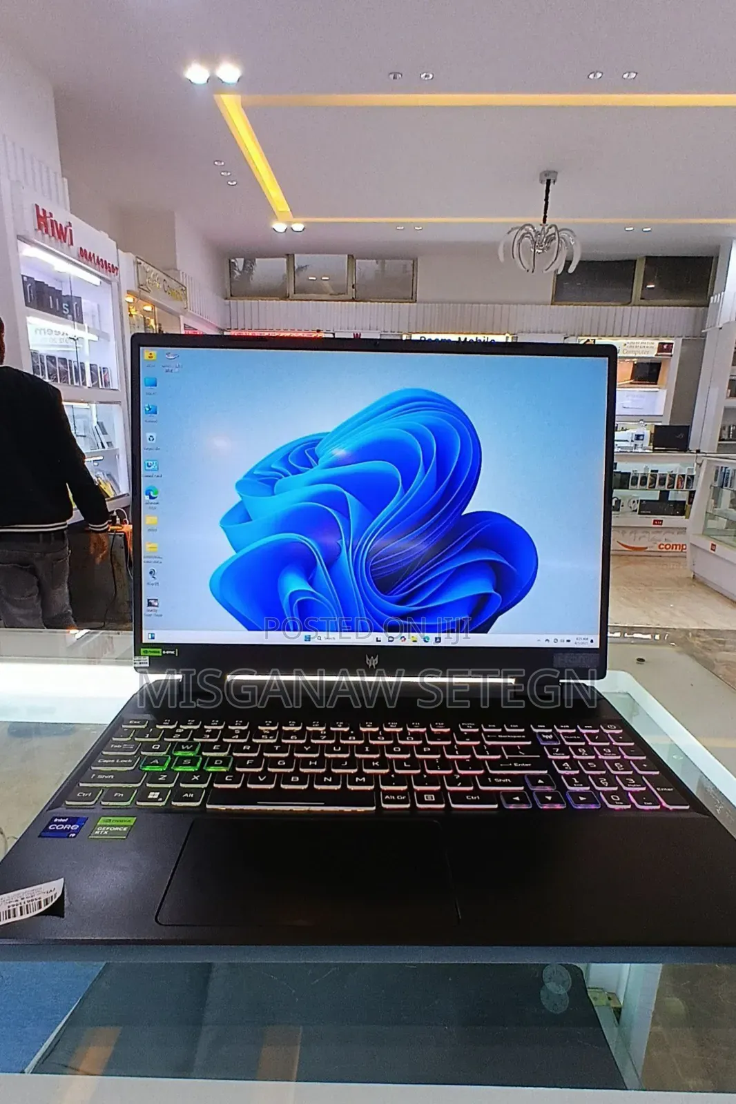 New Laptop Acer Predator Helios Neo 16 16GB Intel Core I9 SSD 1T