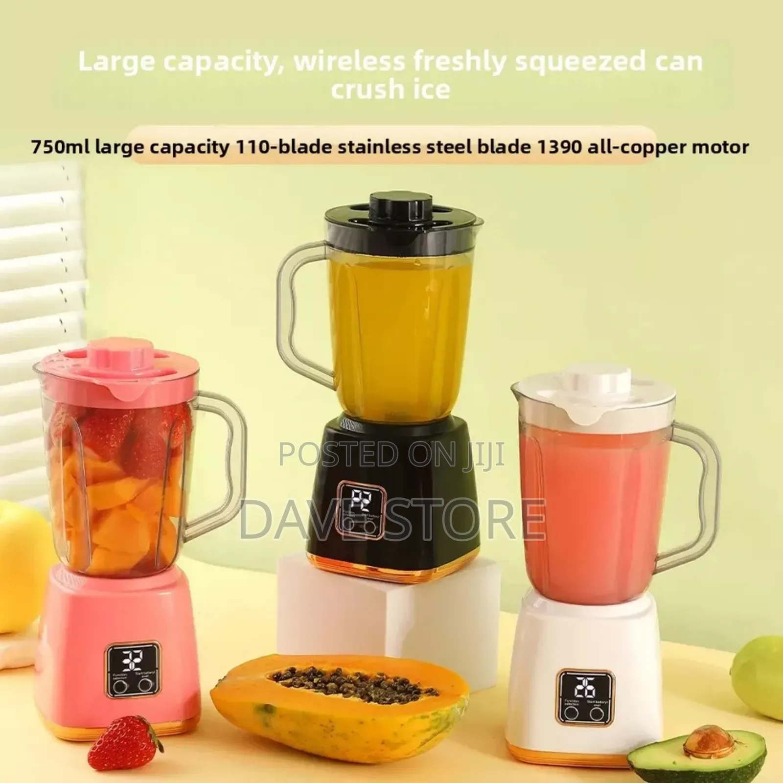 Portable Mini Juicer Blender