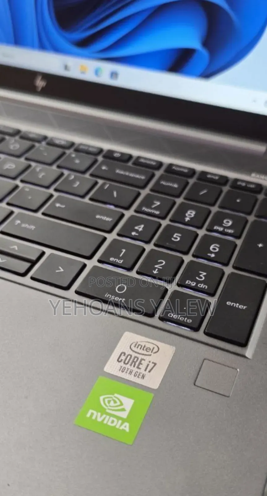 New Laptop HP Zbook Fury 15 G7 16GB Intel Core i7 SSD 1T