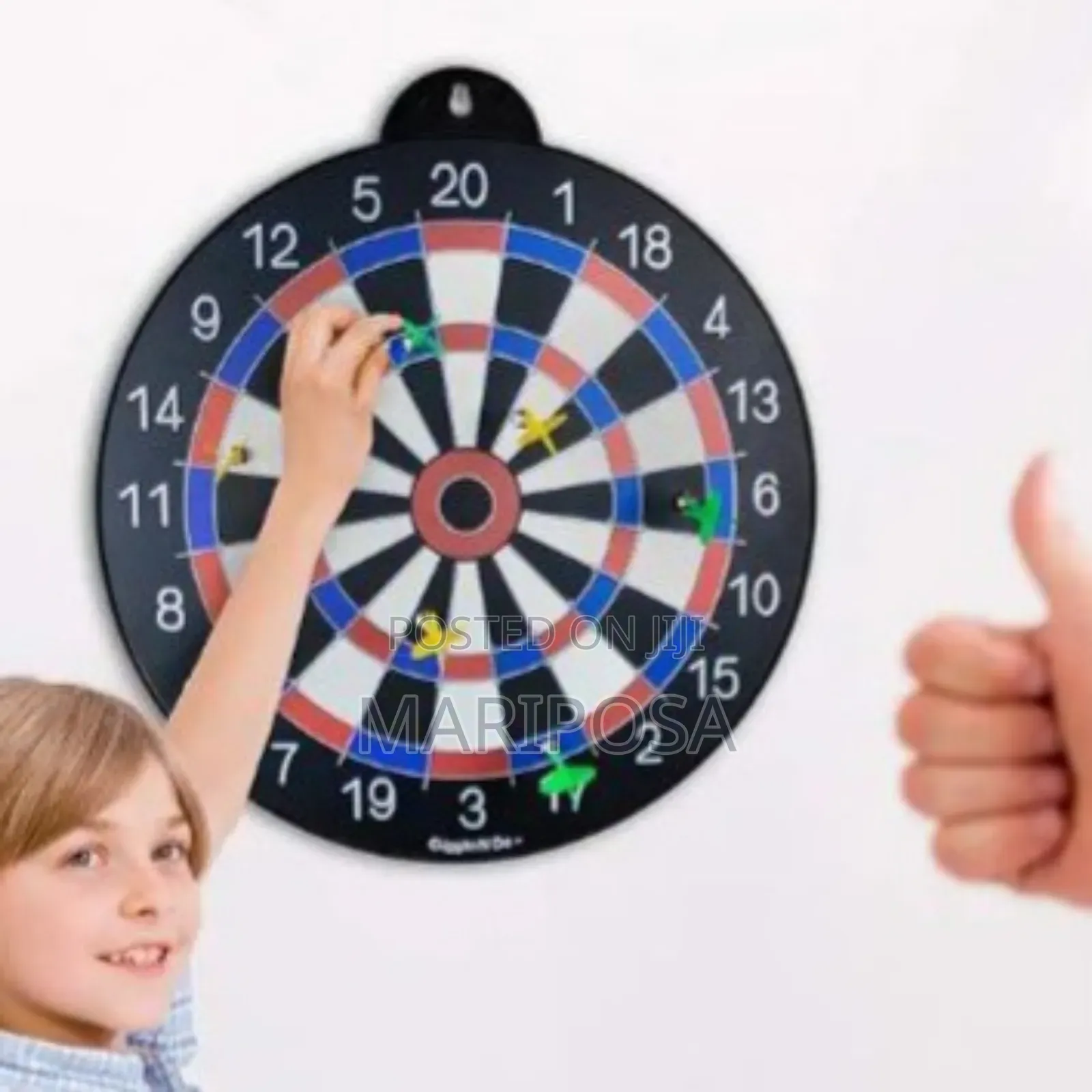Magnetic Dart Board Game for Kids With 6 Darts