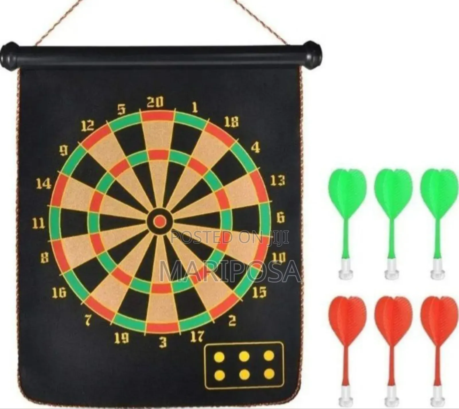 Magnetic Dart Board Game for Kids With 6 Darts