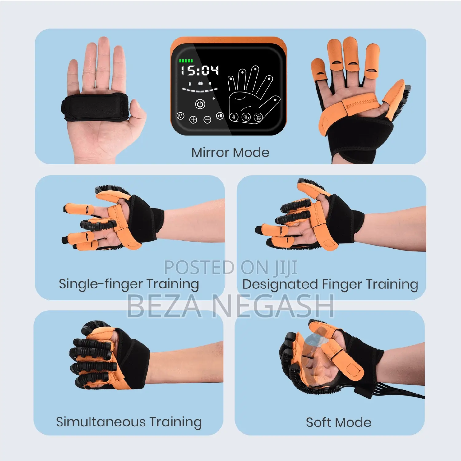 Robot Glove Finger and Hand Function