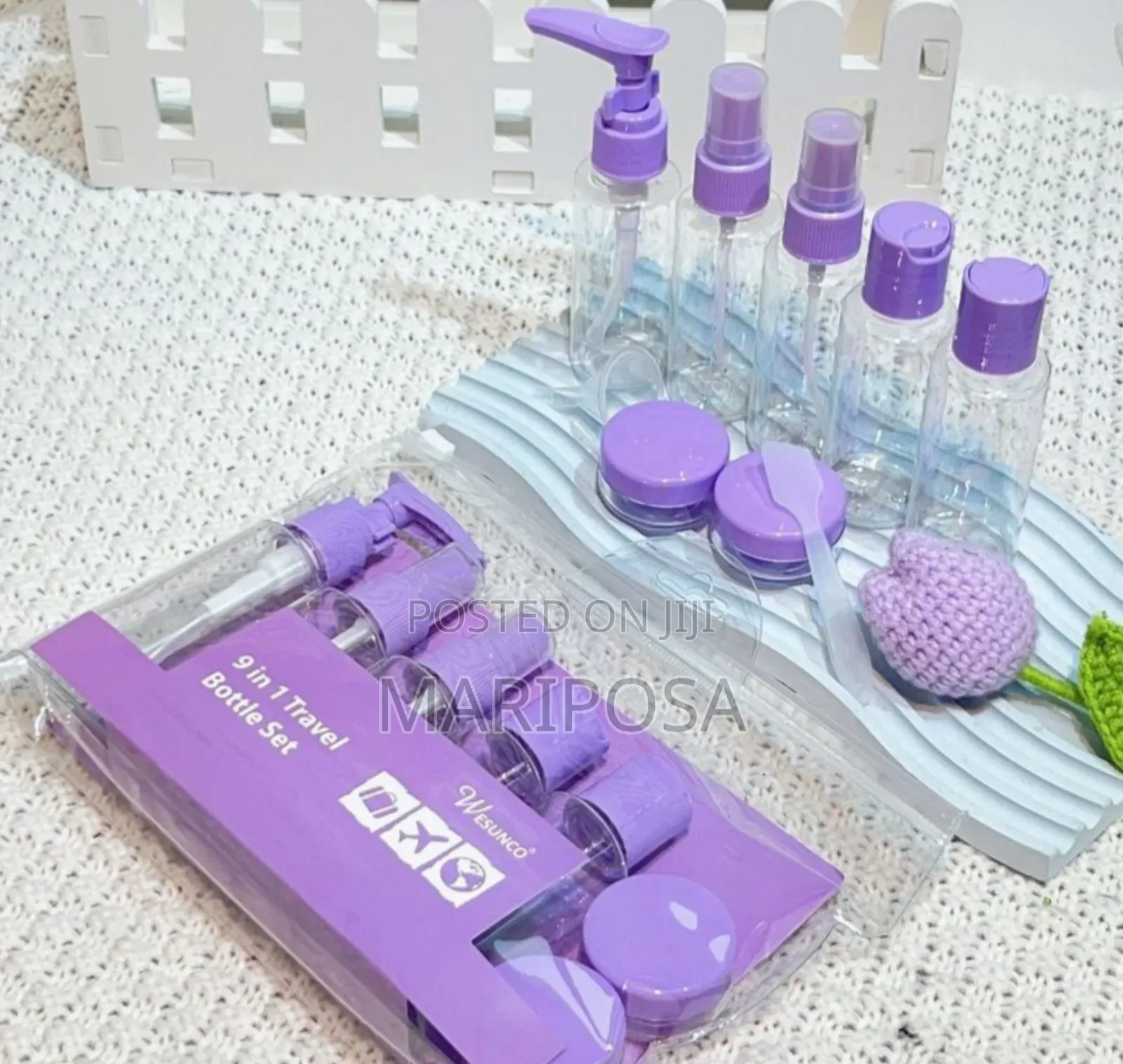 Refillable Travel Bottle Set