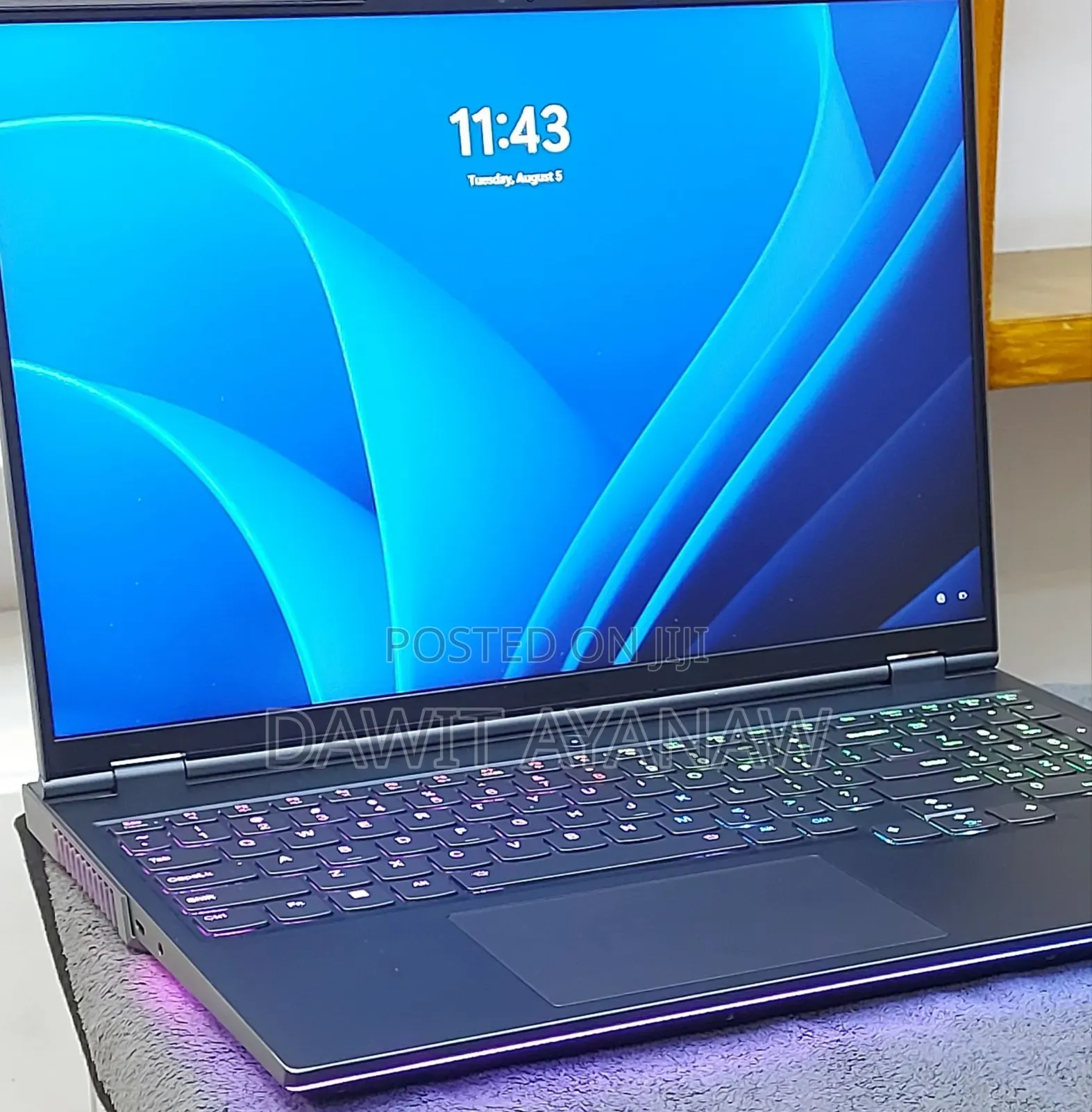 New Laptop Lenovo Legion 5 16GB AMD Ryzen 9 SSD 512GB