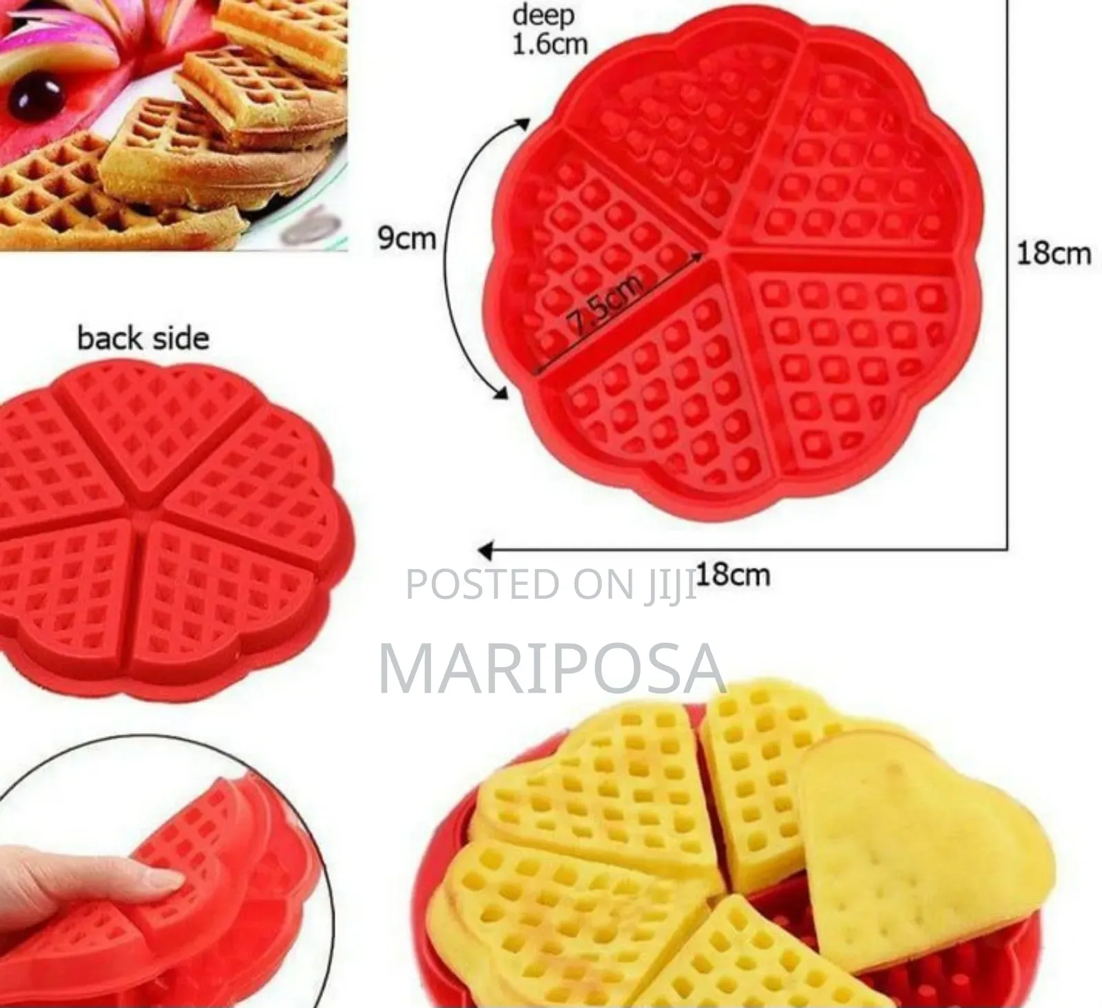 Silicone Waffle Mold