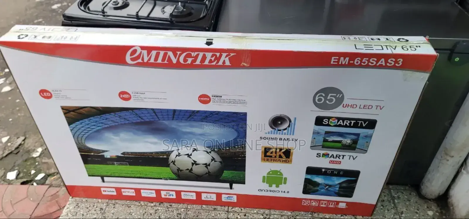 ☆e-Mingtek 65"☆ ●Smart Android 14.0 ■ New 2025 ■