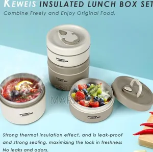 Photo - Isolated Lunch Box With Bags