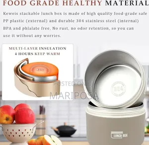 Isolated Lunch Box With Bags